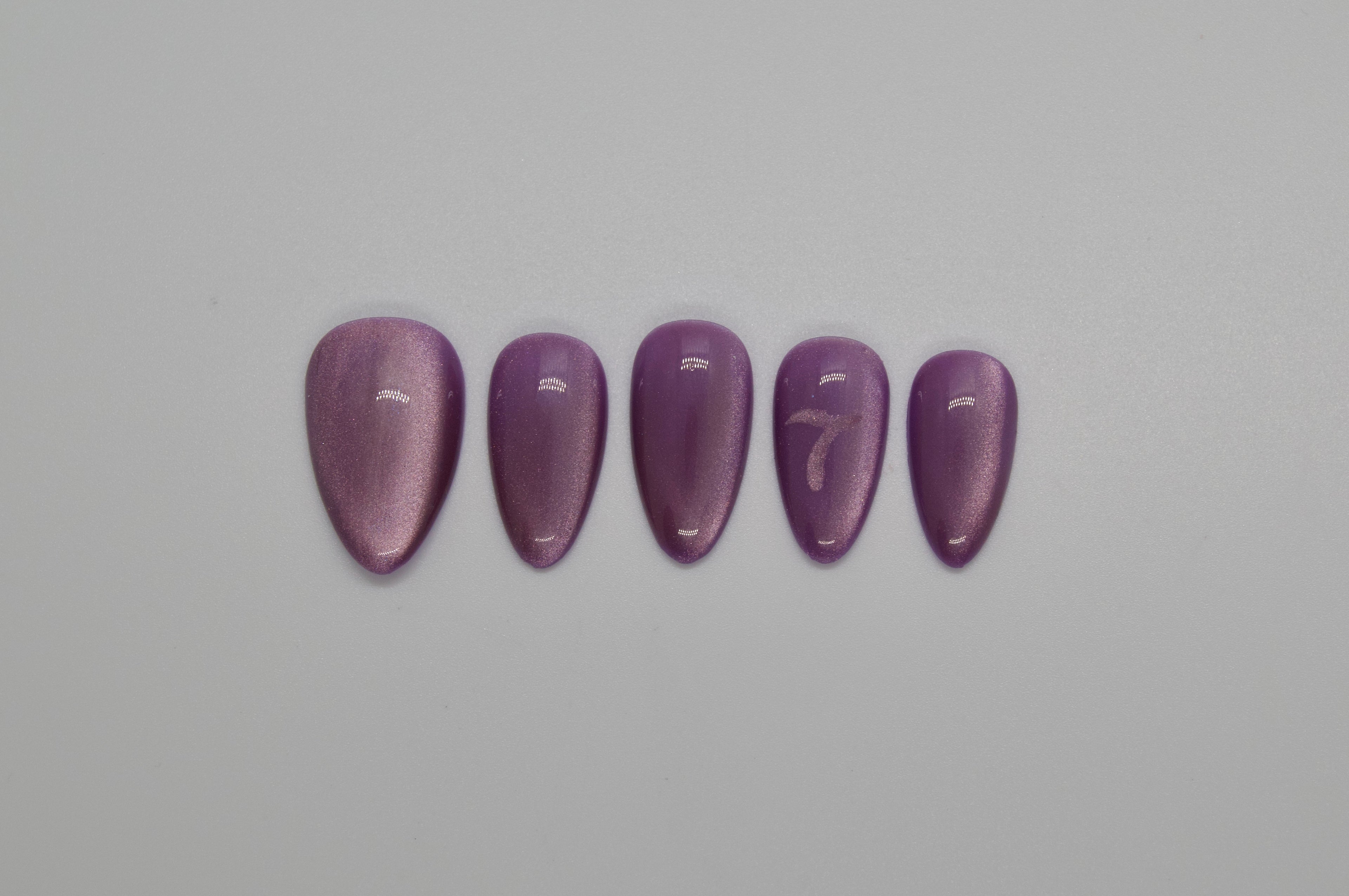 7 Purple Cat Eye