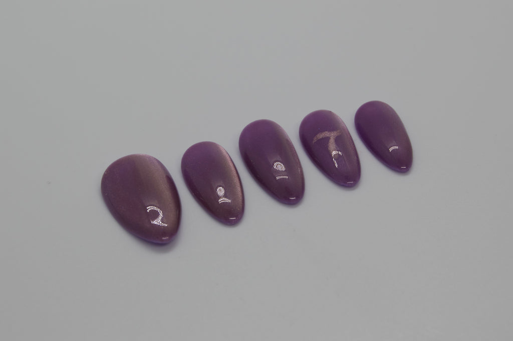 7 Purple Cat Eye