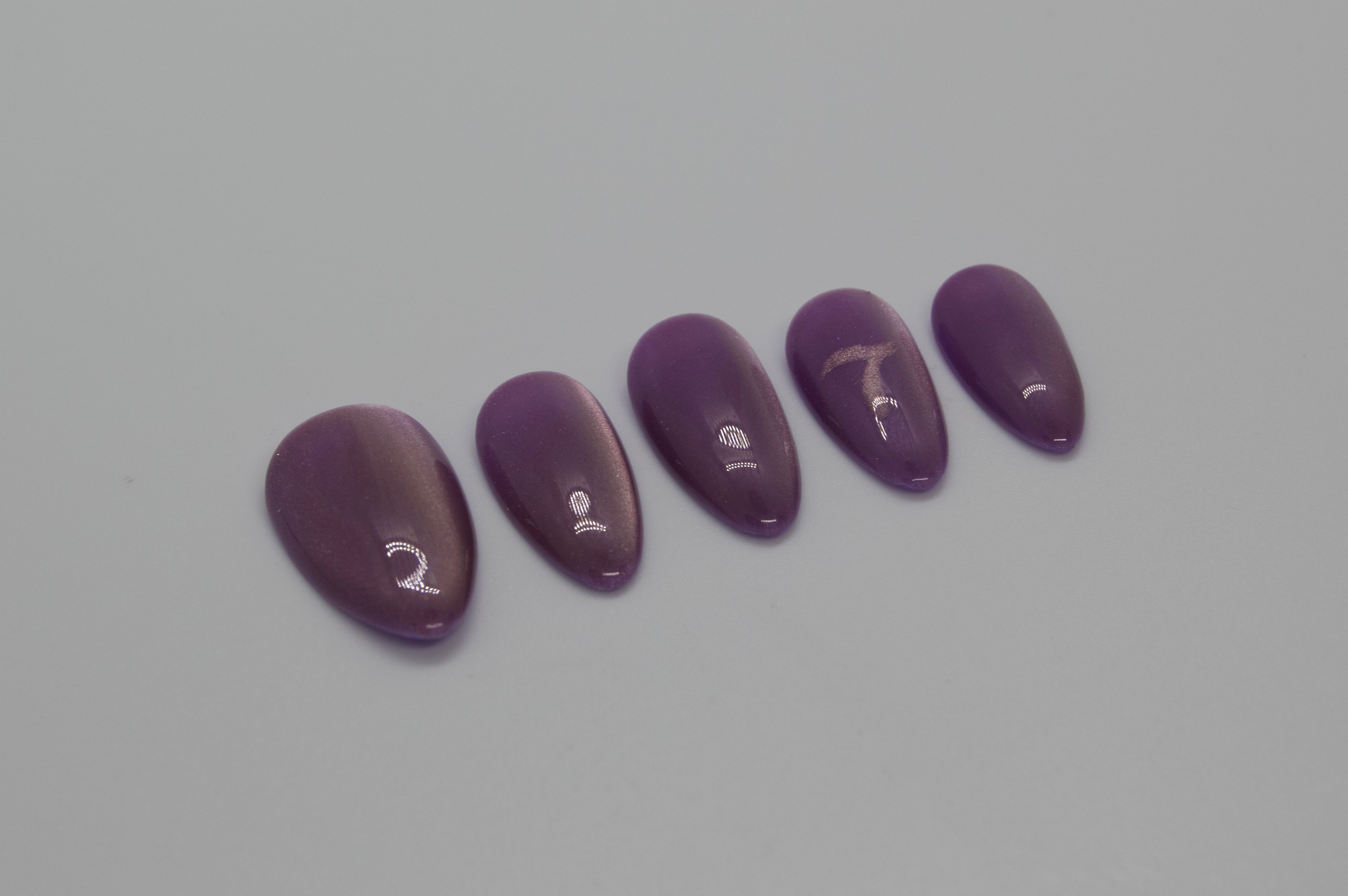7 Purple Cat Eye