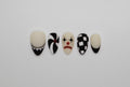 Harlequin Haunt – Gothic Clown Press-On Nails