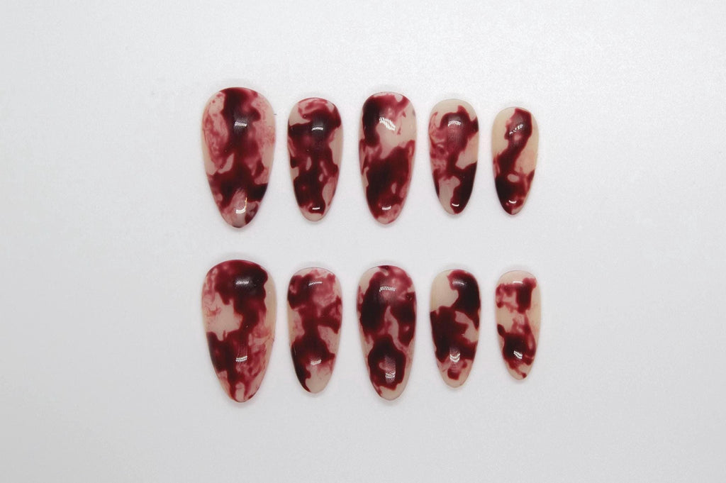 Handmade “Bloody Mary” Press On Nails